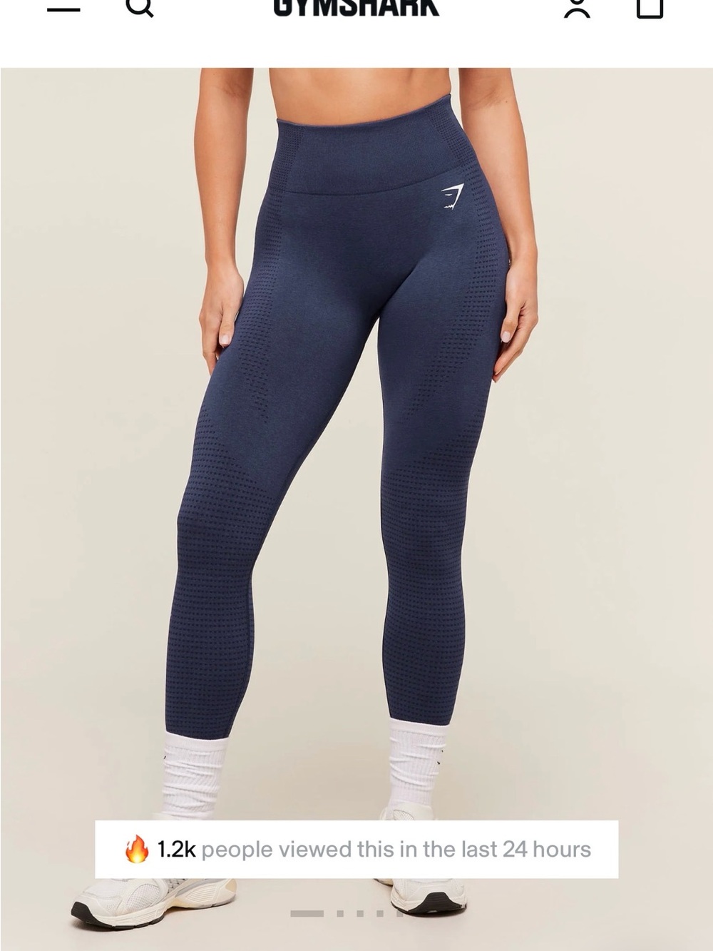 Gymshark VITAL REGULAR LEGGINGS in Navy
